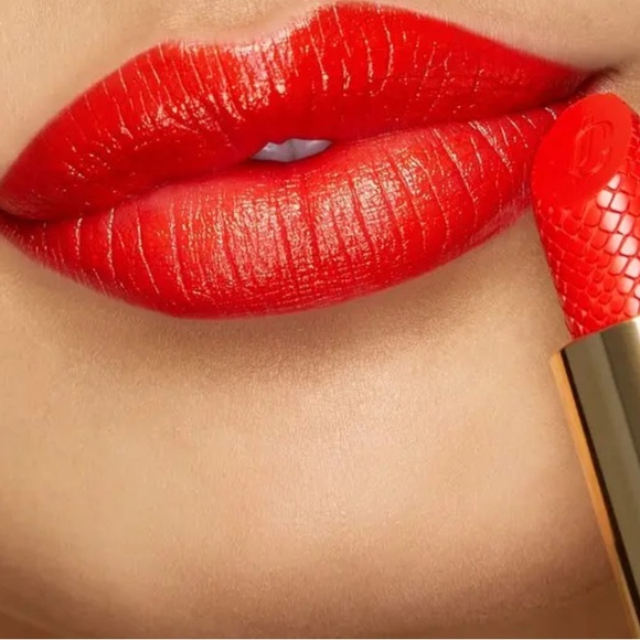 Jimmy Choo CORAL KISS Lipstick with Gold Case SEALED - Picture 4 of 7